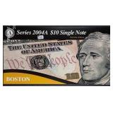 2004-A  $10 FRN  CU  'New Color of Money' series