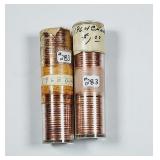 BU rolls of 1963 & 1964  Canada  One Cents