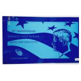 50th Ann. Kennedy Half Dollar Silver 4-coin set