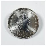 .925 silver reporduction; 1794 Flowing Hair Dollar
