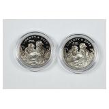 2  2008-S  Bald Eagle Comm Half Dollars  Pf