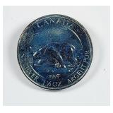 2013  $8 Canada 1 1/2 oz .9999 silver Polar Bear