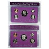 1990 & 1991  US. Mint Proof sets
