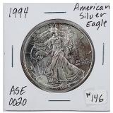 1994  $1 Silver Eagle   Impaired   Better date