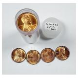 Gem Bull roll  1958-D  Lincoln Cents