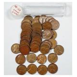 Approx. 50  1955 Lincon Cents Poorman