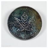 2010  $5 Canada  Silver Maple Leaf  Impaired