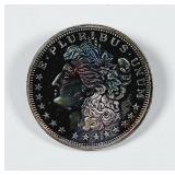 Morgan Dollar design One troy ounce .999 silver rd