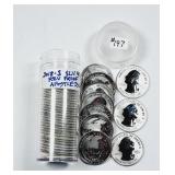 40 2018-S Reverse Proof SilverApostle Islands qtrs