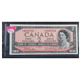 1952  $2  Bank of Canada note   CU