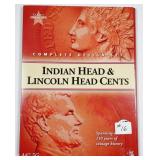 Indian Head & Lincoln Cent  9-coin Design set