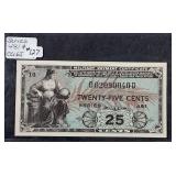 Series 481  25 Cents   MPC   CU