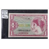 Series 641  One Dollar   MPC   CU