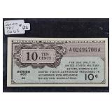 Series 461  10 Cents  MPC  CU