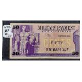 Series 692  Twenty-Five Cents   MPC   XF