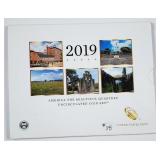 2019 US. Mint  ATB Quarters Unc. coin set