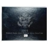 1993-S  US. Mint  Premier Silver Proof set