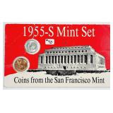 1955-S  San Fraancisco Mint set