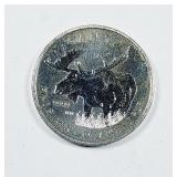 2012  $5 Canada Wildlife "Moose"  .9999 silver 1oz