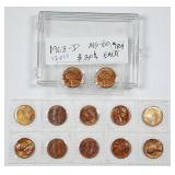 12  1963-D  Lincoln Cents  MS