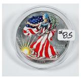 1999  Colorized  $1 Silver Eagle