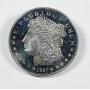 1987  Morgan Design 1 troy oz .999 silver round