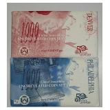 1999 & 2000  US. Mint  Uncirculated sets