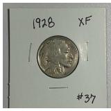 1928  Buffalo Nickel   XF