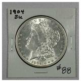 1904  Morgan Dollar   BU