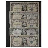 10   1935  $1 Silver Certificates   Circulated