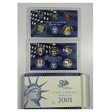 2001  US. Mint Proof set