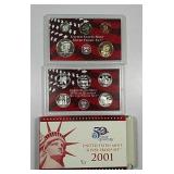 2001  US. Mint Silver Proof set
