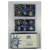 2002  US. Mint Proof set