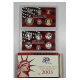 2003  US. Mint Silver Proof set