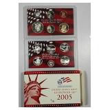 2005  US. Mint Silver Proof set