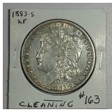 1883-S  Morgan Dollar   XF-details  cleaned