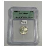 1959-D  Roosevelt Dime   ICG MS-67