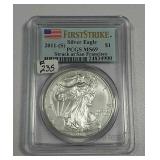 2011-(S)  $1 Silver Eagle   PCGS MS-69