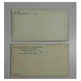 1972 & 1973  US. Mint Uncirculated sets