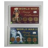 World War I & World War II  Penny Collections
