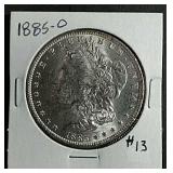 1885-O  Morgan Dollar  BU