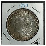 1889  Morgan Dollar  BU