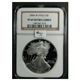 2004-W  Silver Eagle  NGC  PF-69 Ultra Cameo