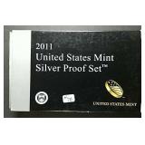 2011  US. Mint Silver Proof set