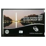 2013  US. Mint Silver Proof set