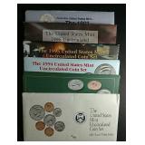 1992, 93, 94, 95, 96 & 98  US. Mint sets
