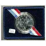 1994  US. World Cup Unc. Silver Dollar