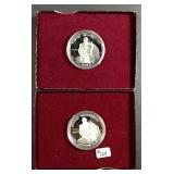 2  1982 Washington Comm. Proof Half Dollars