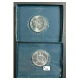 2  1982 Washington Comm. Unc Half Dollars