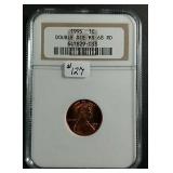 1995  Double Die Lincoln Cent  NGC  MS-68 RD